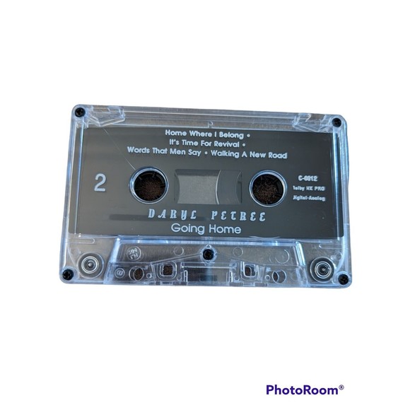 Vintage Gospel Cassette Tape Going Home Daryl Petree 1970's It's Time Revival - Picture 4 of 5